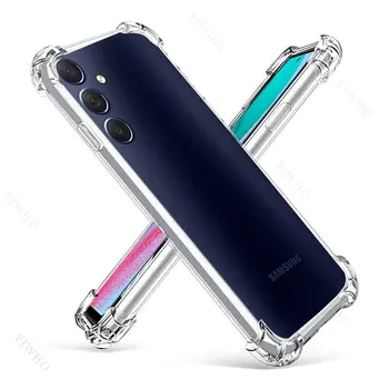 Для Samsung Galaxy M54 Простой Тонкий Мягкий ТПУ Прозрачный чехол для телефона Samsung M54 M 54 54m 6,7 