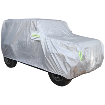 Чехол для автомобиля Наружный Непромокаемый Пылезащитный чехол для защиты от солнца и ультрафиолетовых лучей для Suzuki Jimny 2019 2020 Внешние Аксессуары