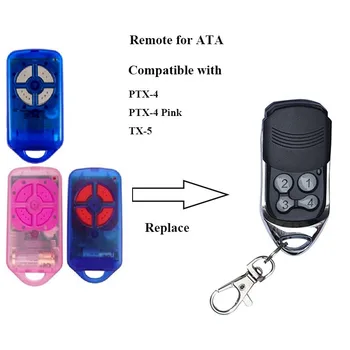Для ATA PTX4 Синий Розовый Открыватель гаражных ворот с дистанционным управлением 433 МГц Подвижный код