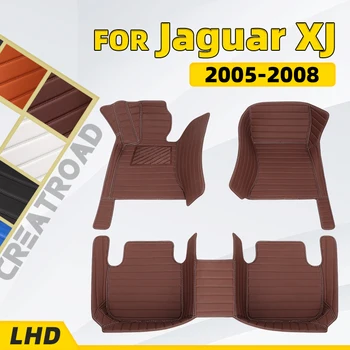 Автомобильные коврики на заказ для Jaguar XJ 2005 2006 2007 2008, автомобильные накладки для ног, автомобильный ковер