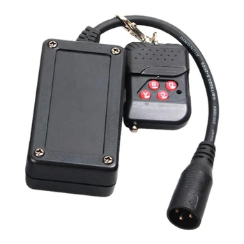 Портативный 3-контактный приемник XLR с беспроводным пультом дистанционного управления для дымовой туманоуловительной машины DJ Stage Controller Receptor Fogging 400 Вт 900