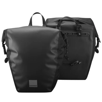 Велосипедные сумки-багажники емкостью 10/20 л, большая дорожная корзина, сумка для заднего сиденья, Велосипедная водонепроницаемая многофункциональная велосипедная корзина