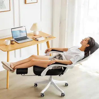 Офисное кресло Может лежать дома, Эргономичное кресло, Офисное кресло для сна, Киберспортивное Сиденье, Удобное сидячее компьютерное кресло