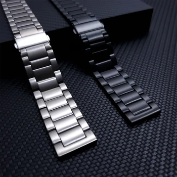 Титановый ремешок для Huawei Watch 3-полосный браслет GT 2 Pro / GT2 46 мм ремешок для часов Металлическая застежка из нержавеющей стали Ремешки для браслетов