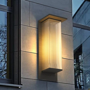 Солнечный настенный светильник уличный дворовый светильник водонепроницаемый наружный настенный светильник для балкона