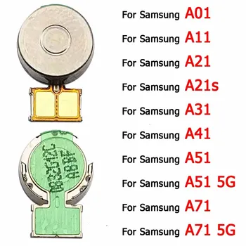 Вибрация для Samsung Galaxy A51 A71 5G A01 A11 A21 A21s A31 A41 Замена двигателя вибратора звонка Запасные части Гибкий кабель