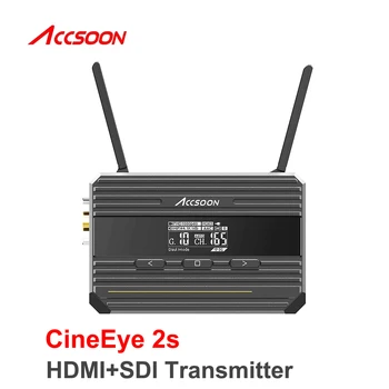 Accsoon cineye 2s Беспроводная Система Передачи Видео SDI + HDMI С Двойным Интерфейсом Приемник Видеопередатчика Изображения Для Камеры Телефона