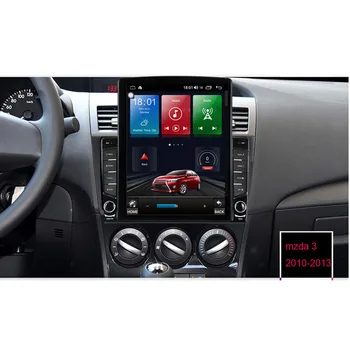 Плеер Автомобильный Мультимедийный IPS DSP Tesla Экран Android 10 64 ГБ Для MAZDA3 2010-2013 Аудио Радио стерео GPS Navi Головное Устройство