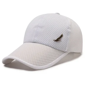 Мужская летняя сетчатая бейсболка, женская крутая уличная бейсболка, солнцезащитная кепка Унисекс, Регулируемая Спортивная кепка, Дышащие походные шляпы