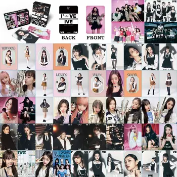 Kpop Idol 55 шт./компл. Lomo Card IVE, Альбом открыток Ive, Новая коллекция открыток для фотопечати, Коллекция подарков для фанатов