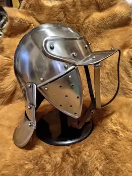 Британский кавалерийский шлем Британский носовой шлем Cromwell new army настоящие носимые почтовые расходы
