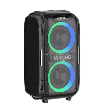 W-KING T9 pro драйвер полного частотного диапазона TWS, глубокий басовый звук, 120 Вт, свет, Bluetooth, динамик для вечеринки