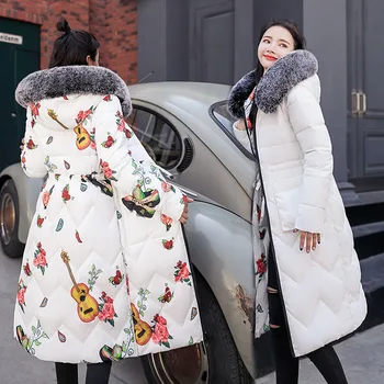 Женщины, носящие одежду с хлопчатобумажной подкладкой с обеих сторон, новая зимняя мода 2022 года, утолщенное тонкое материнское пальто с капюшоном, куртка с хлопчатобумажной подкладкой
