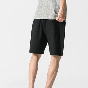 Мужские шорты Мягкие летние шорты с карманами Спортивные шорты длиной до колен Мужская одежда