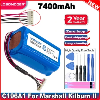 Аккумулятор LOSONCOER 7400mAh C196A1, TF18650-3200-4S2PA для Marshall Kilburn II V2 7252-XML-SP