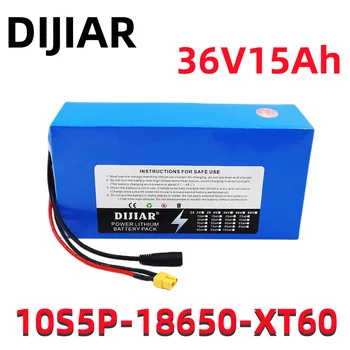 DIJIAR 36V15AH1865010S5P литий-ионный аккумулятор для электрического велосипеда batteryyscooter battery42V 15000mah с защитой BMS и зарядным устройством