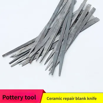 Инструмент для ремонта керамики, Нож для заготовок, Железный Напильник, Нож для самостоятельного изготовления керамических поделок, Резьба по текстуре, Инструменты для формования керамики