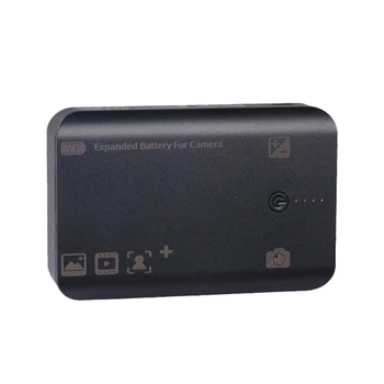 USB-выход Литий-ионный аккумулятор для камеры большой емкости 7800 мАч со светодиодным индикатором питания для серии A6300 6500 A7 A9