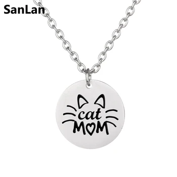 SanLan 20шт ожерелье для мамы-кошки подарок ко дню матери