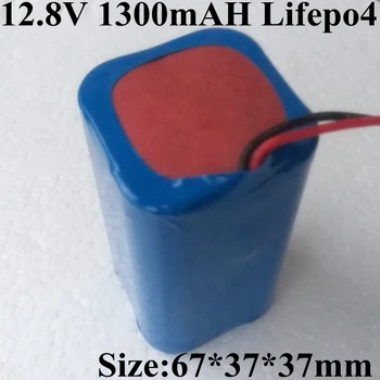 Перезаряжаемый аккумулятор lifepo4 12,8 В 1300 мАч 12,8 В аккумулятор робота-пылесоса для светодиодной лампы пылесоса